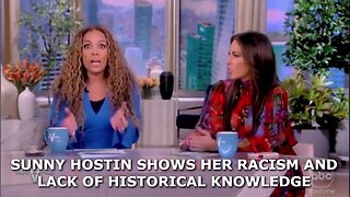 Sunny Hostin on the View Makes a Disturbing Comparison