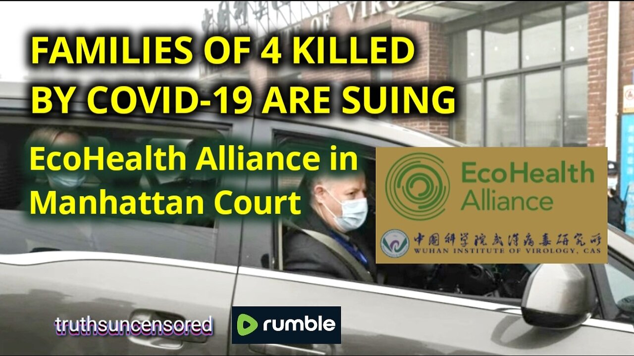 Families of 4 dead from COVID-19 sue Ecohealth Alliance in Manhattan Court