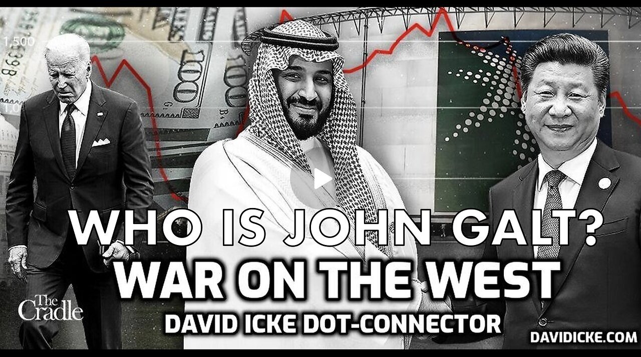 David Icke W/ THE WAR ON THE WEST. THE SAUDI DECISION IS JUST THE START.