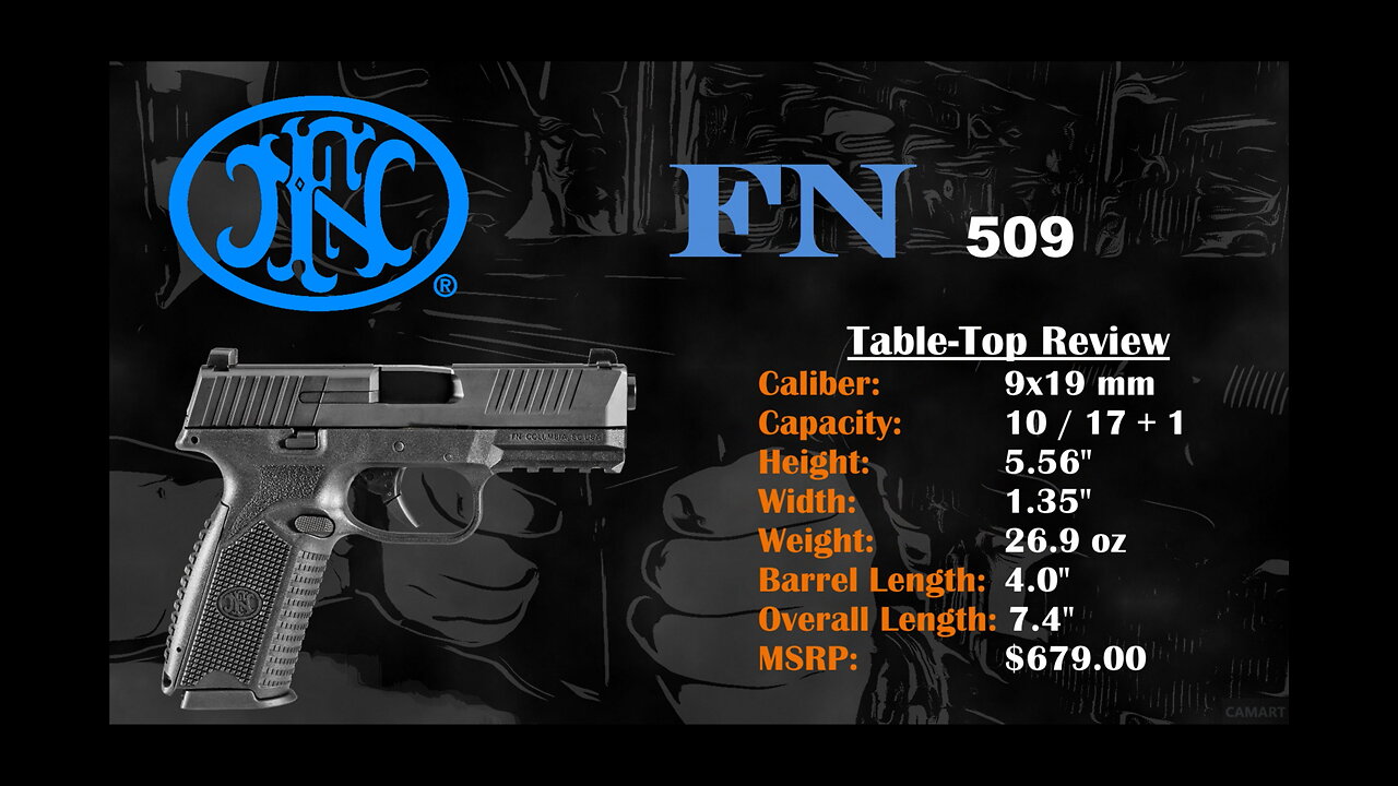 FN 509 Table Top Unboxing and Review