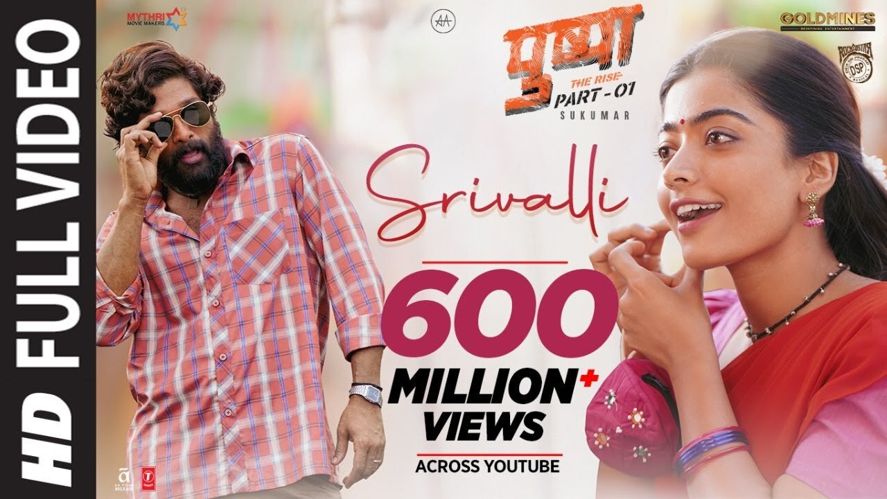 Srivalli (Video) | Pushpa | Allu Arjun, Rashmika Mandanna | Javed Ali | DSP | Sukumar