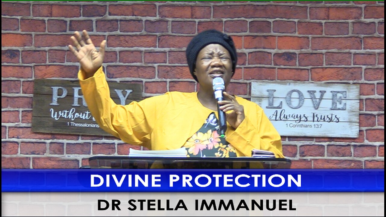 DIVINE PROTECTION. DR STELLA IMMANUEL. BILINGUAL: ENGLISH & SPANISH.