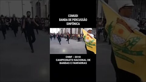 COMUDI - BANDA DE PERCUSSÃO SINFÔNICA 2018 - #Shorts