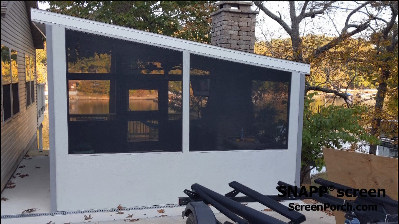 SNAPP® screen Porch Screen Project Review - Robert from Missouri