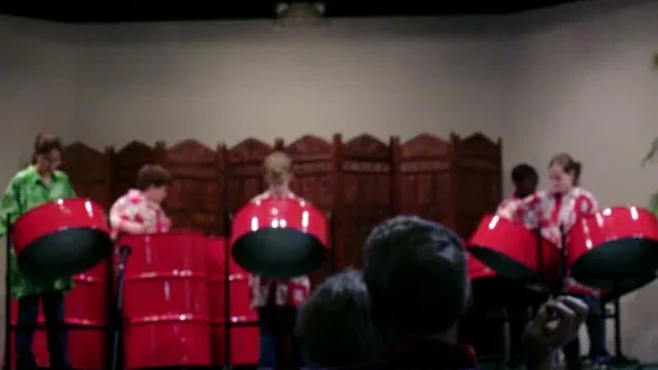 Tyson Steel Drums 11-14-07 "Jamacia Farewell" Clinton Elementary