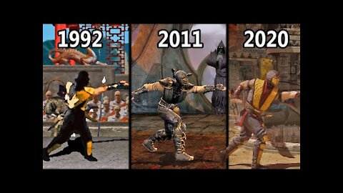 Evolution of Scorpion's "Get Over Here" (1992-2020)