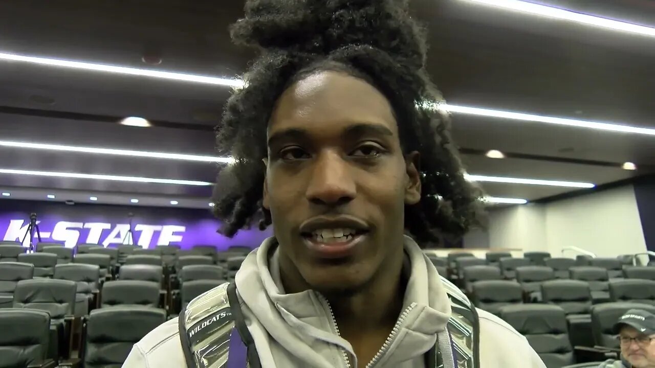 Kansas State Football | DJ Giddens Postgame Interview | K-State 59, Baylor 25