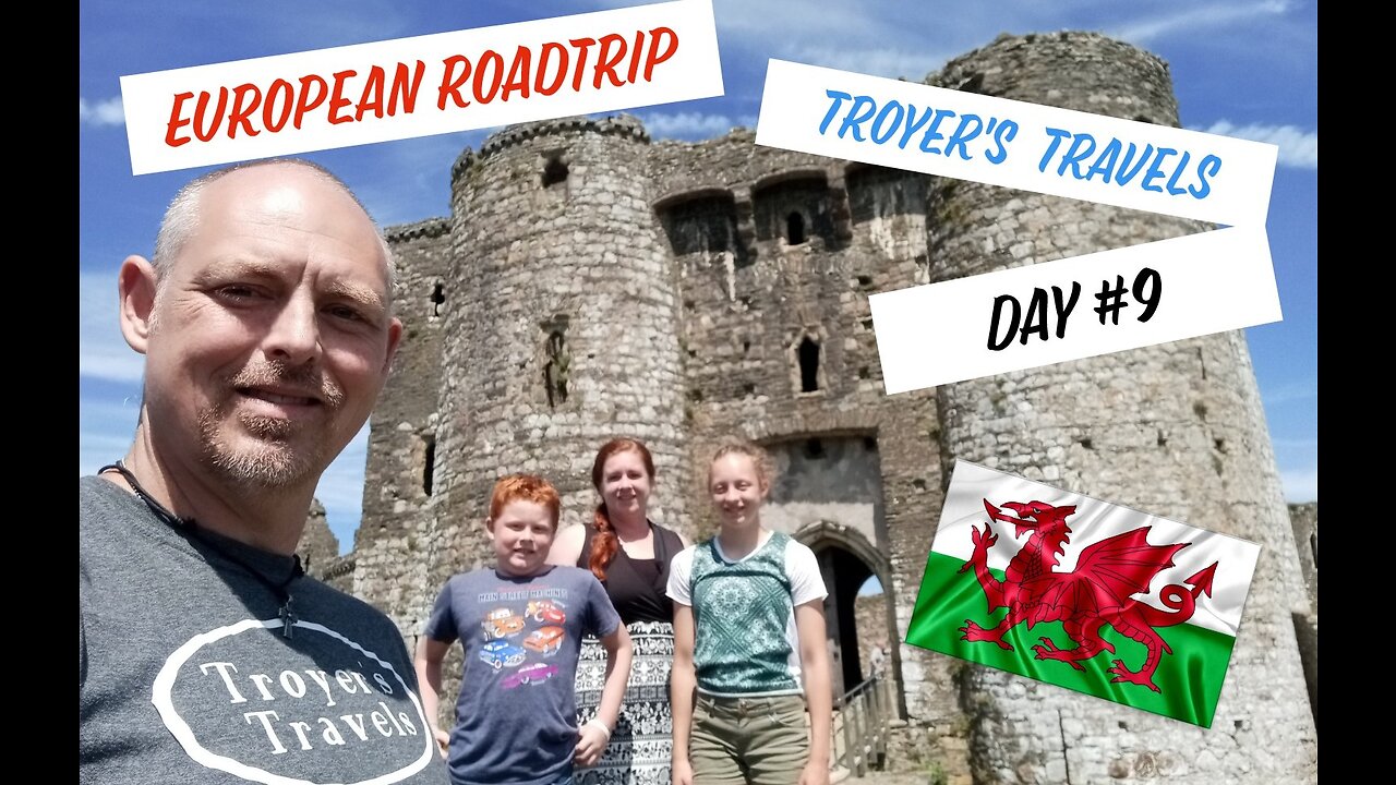 European Roadtrip Vacation of a Lifetime Wales Kidwelly Castle Day 9