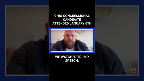 Ohio Congressional Candidate Attended January 6th #shorts