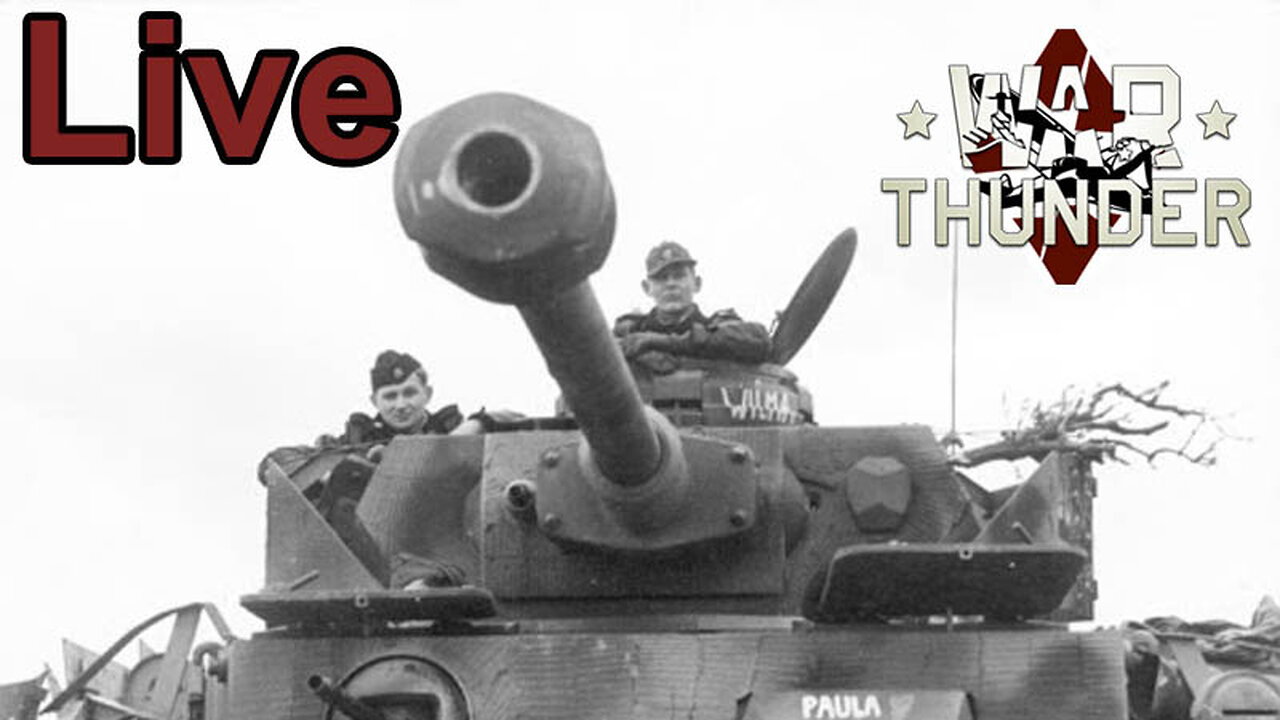 War Thunder - Live- Team G - WW II Tanks - Squad Play - Join Us