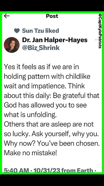 "Today I accidentally happened to be there...