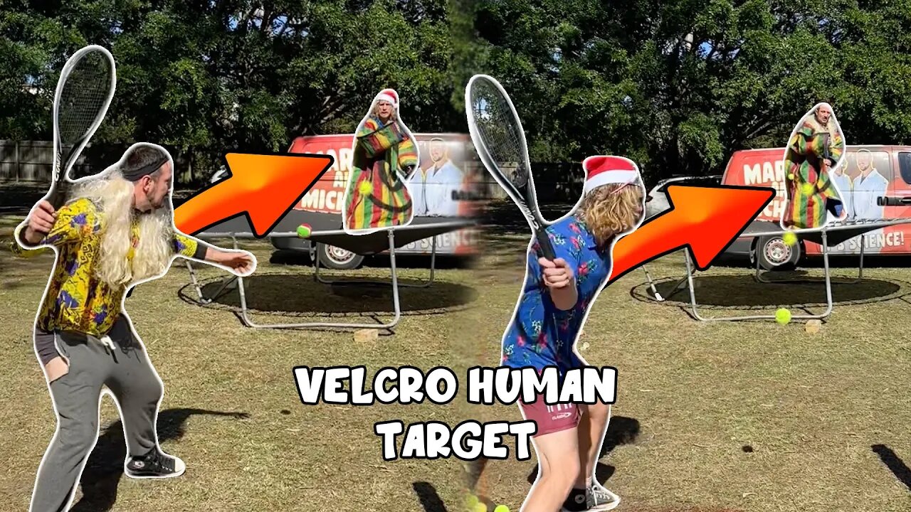 Velcro Human Target