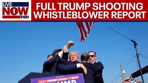 🔴JUST IN: Trump Rally Shooting FULL Whistleblower Report | MASSIVE Secret Service failures