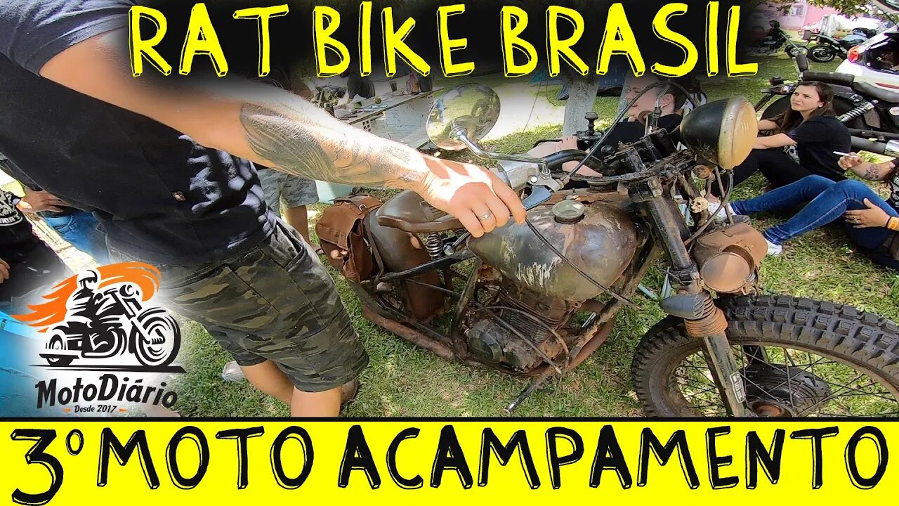 Rat BIKE Brasil. Motos Custom na estrada RUMO AO 3º Moto Acampamento em Erebango RS.