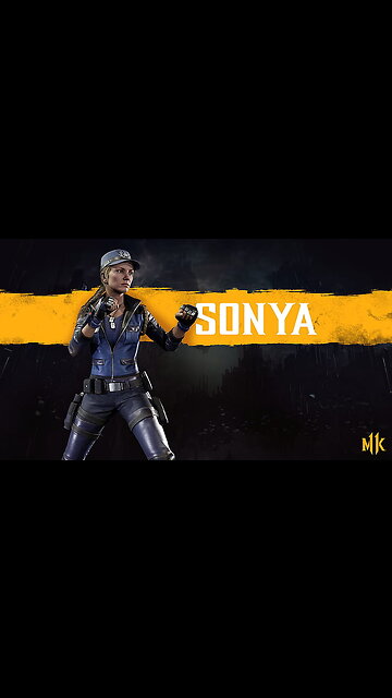 MK 11 SONYA BLADE FATAL BLOW DIE ALREADY