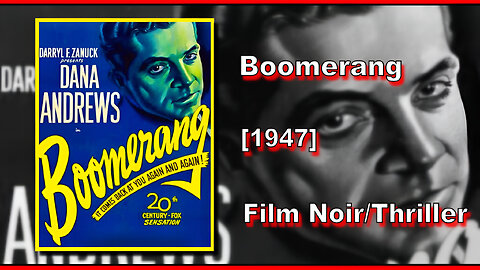 Boomerang! (1947) | FILM NOIR/THRILLER | FULL MOVIE