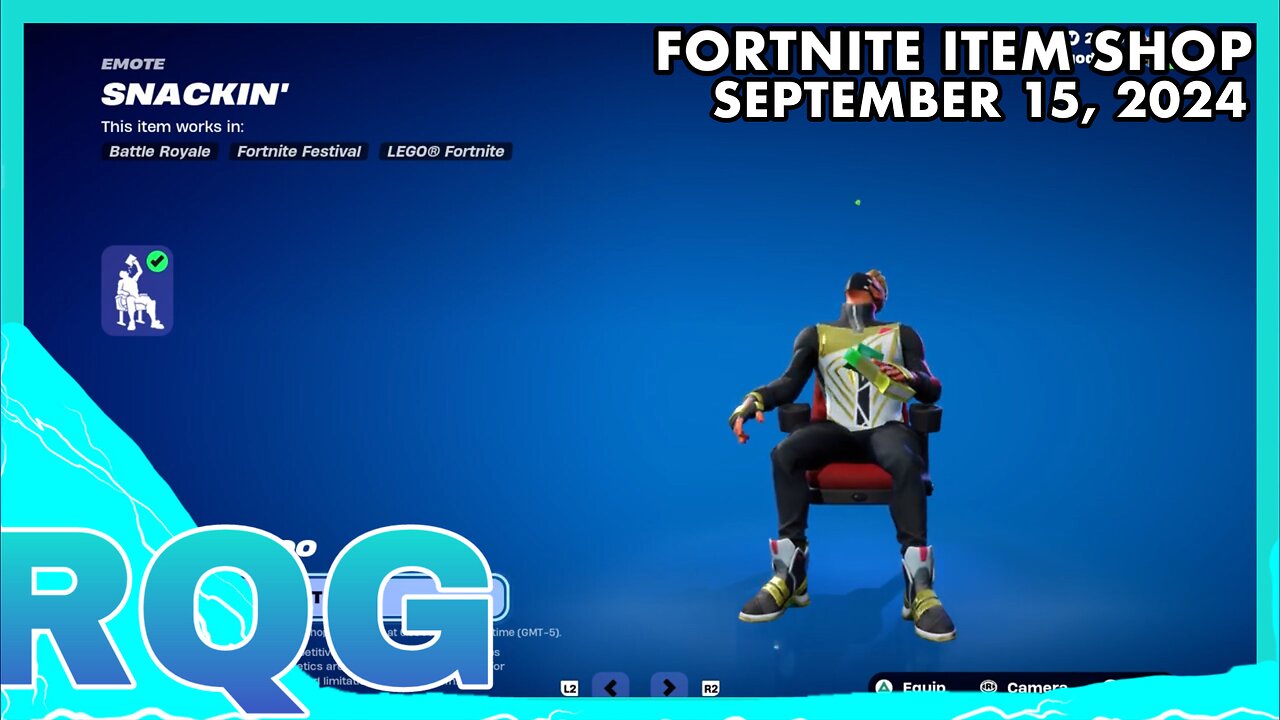 SNACKIN‘ IS FINALLY BACK! FORTNITE ITEM SHOP (September 15, 2024)