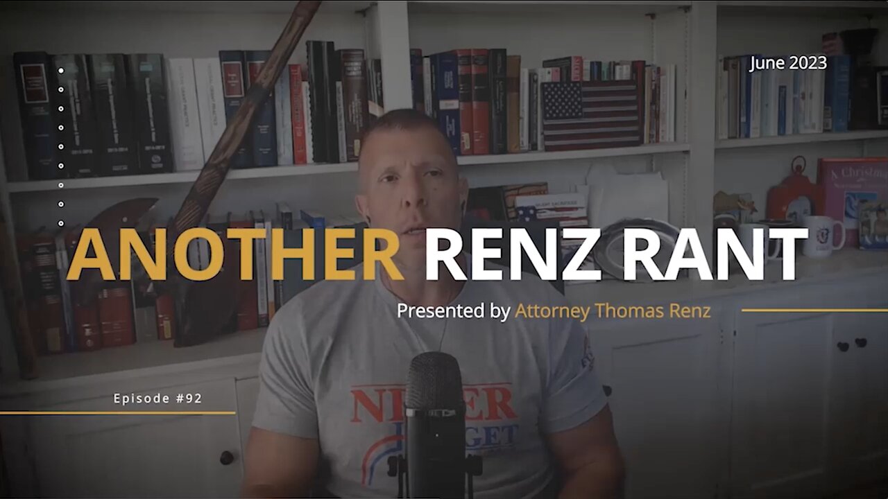 Tom Renz - Renz Warriors Unite (Part 1)