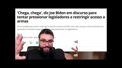Biden DÁ CHILIQINHO E SOLTA A FRANGA pedindo DES4RM4M3NT0, SENDO ASSIM UM H1P0CR1T4 F.D.P.
