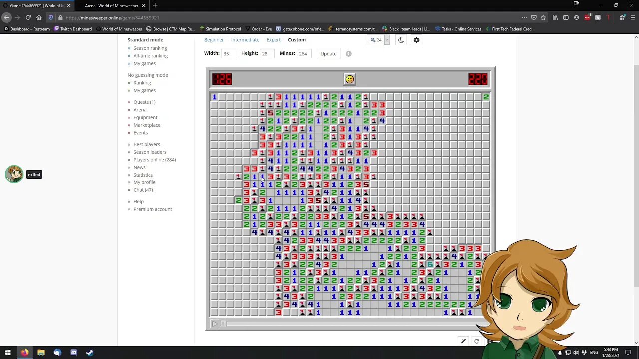 Minesweeper Laddering: Going into the last week strong