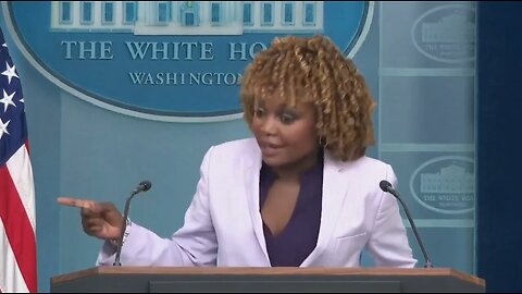 Jean-Pierre Gets Offended That The Media Called Her Out For Her Non-Answers