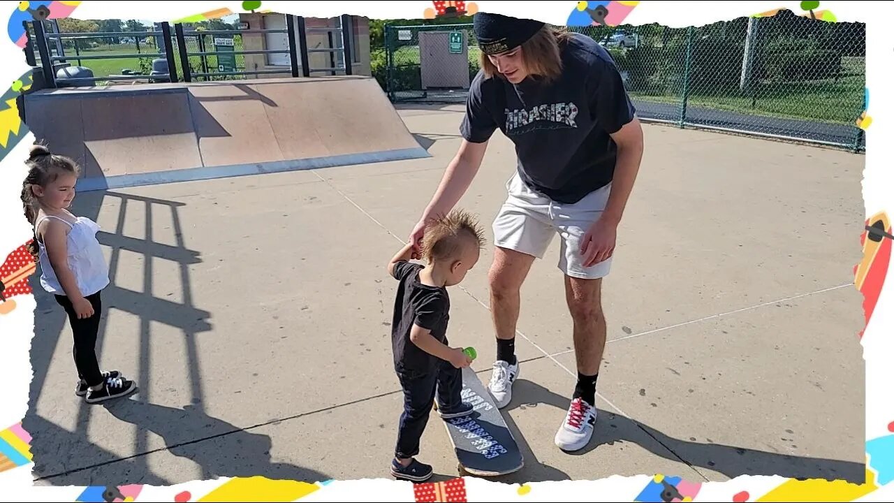 Skate Park Adventure with our big brother Alex!