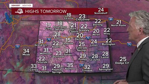 Wednesday, Feb. 23, 2022 evening forecast