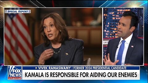 Vivek Ramaswamy: Kamala Found A New Line To Dodge Questions