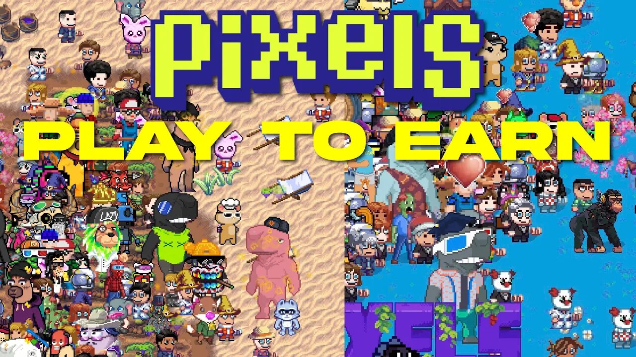 PLAY TO EARN $BERRY! FARMING SIMULATOR - PIXELS GAMEPLAY