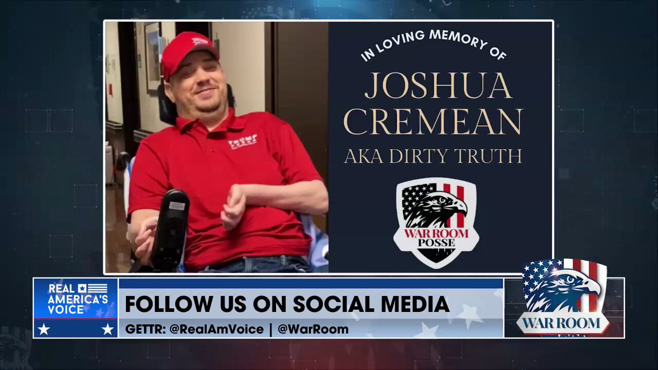 The WarRoom Remembers Joshua Cremean AKA Dirty Truth