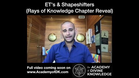 ET's & SHAPESHIFTERS | Chapter Reveal from "Rays of Knowledge"