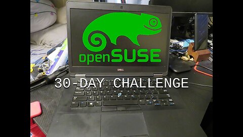 Distro Longhaul Opensuse Tumbleweed - 30 Day Challenge Day 1