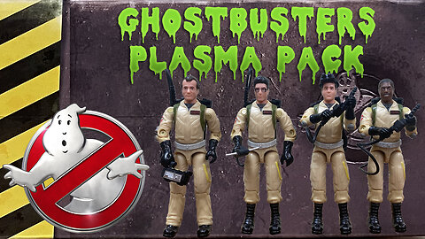 Ghostbusters Plamsa Pack - O-Ring Ghostbuster Figures - Unboxing & Review