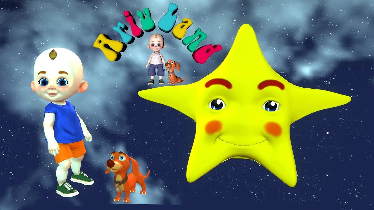 Twinkle Twinkle Little Star | Ariu Land Nursery Rhymes & Kids Songs