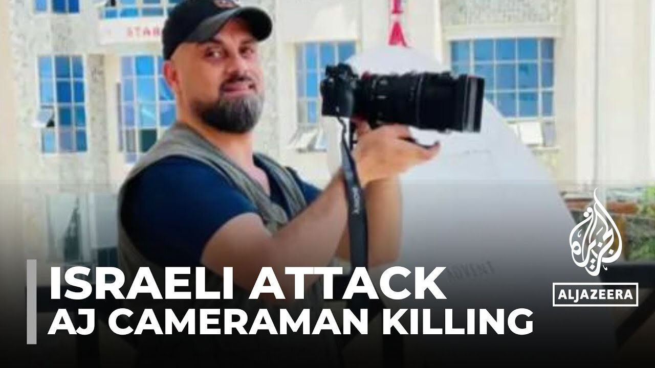 Al Jazeera cameraman killed: Medics were prevented from reaching Samer Abu Daqqa