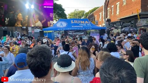 Toronto Night Life ( Beach, Salsa On St Clair) 🇨🇦