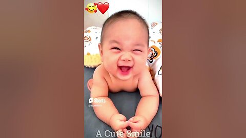 A cute baby