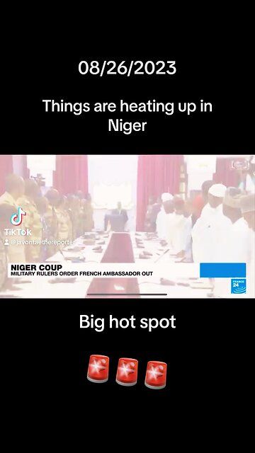 Things are getting wild in Niger