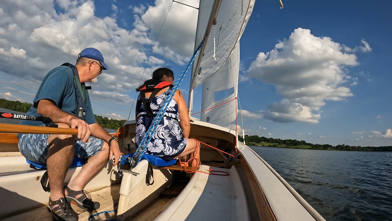 Lake Shawnee sailing 8/17/22