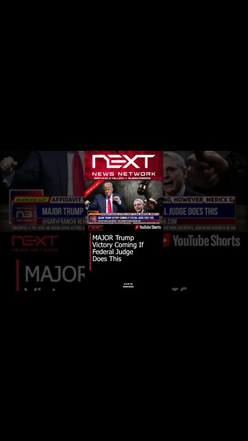 MAJOR Trump Victory Coming If Federal Judge Does This #shorts