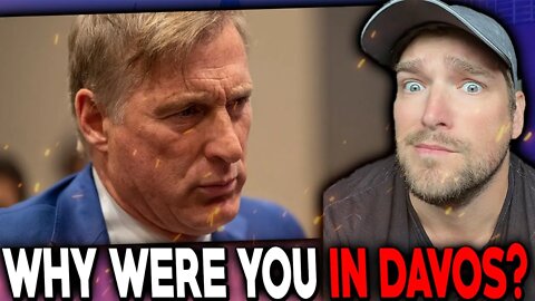 I Ask Maxime Bernier If He's Part Of The World Economic Forum