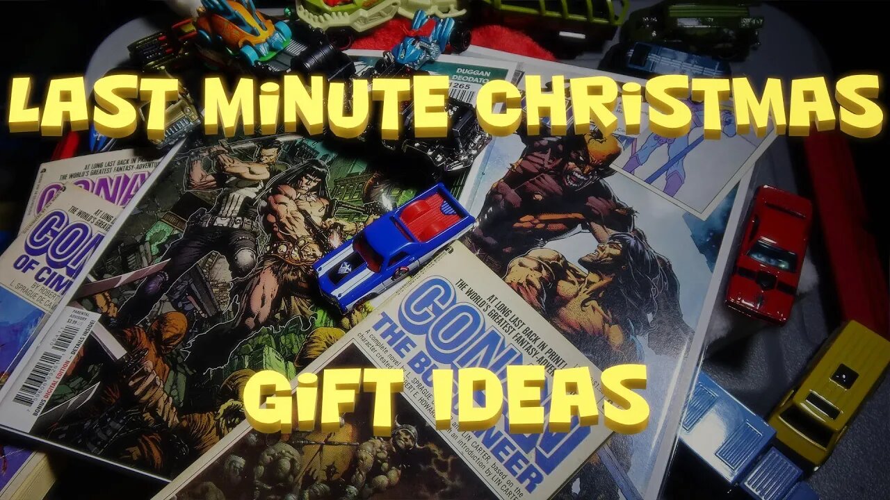 Last Minute Christmas Gift Ideas - Hot Wheels, Venom, Avengers, Conan, Star Wars