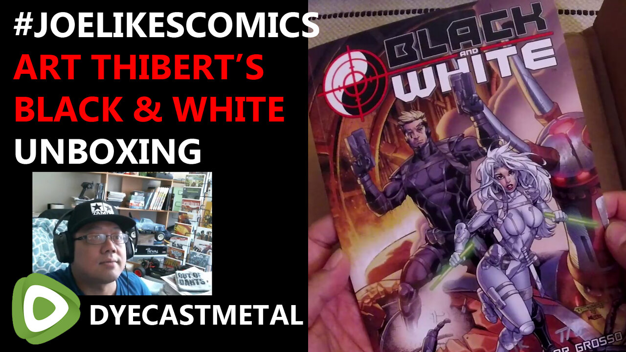 #JoeLikesComics UNBOXING Art Thibert's "BLACK & WHITE VOL. 1"