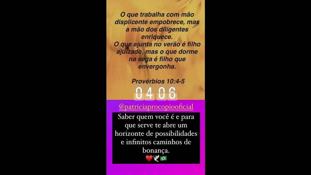 Pílula Diária ♥️🕊🇧🇷