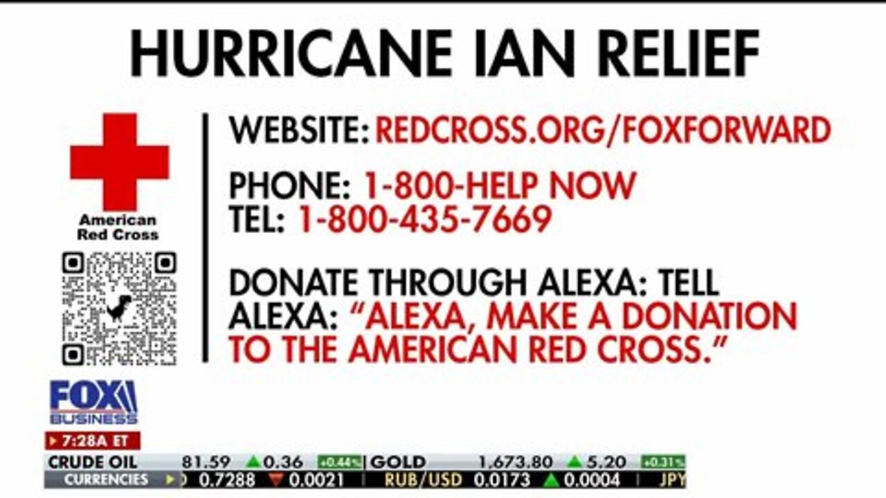 American Red Cross spokesperson Evan Peterson on Hurricane Ian: We're in reactive mode