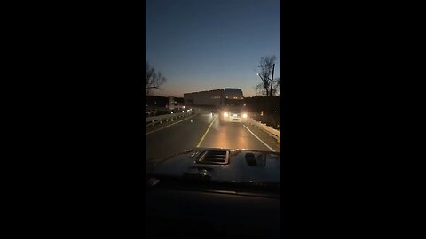 Bad Turn By Trucker