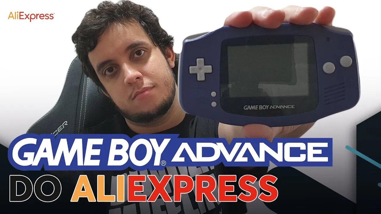 COMPREI UM GAME BOY ADVANCE NO ALIEXPRESS, VALE A PENA?