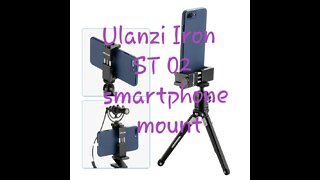 unboxing .Ulanzi Iron ST 02 smartphone mount.