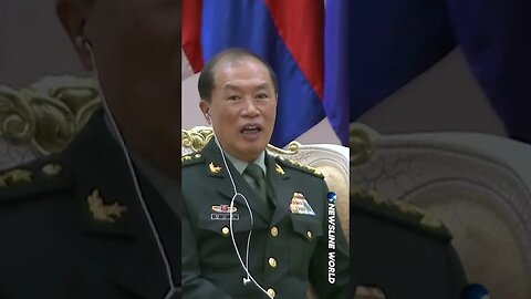 Cambodian prime minister and senior Chinese military official meet for talks