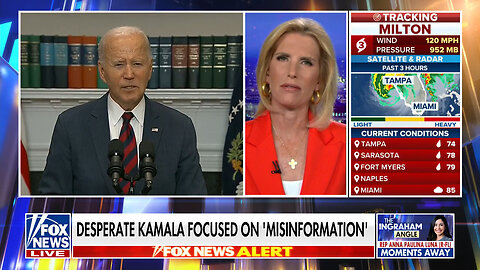 Laura Ingraham Exposes The White House's Hurricane 'Misinformation' Scam